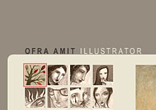 Illustrator Ofra Amit - portfolio